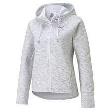 Свитер Evostripe Full-Zip Hoodie Puma Wh, 58594502 S